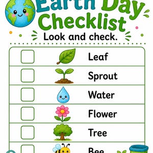 Earth Day Helper Activity Pages | Earth Day Activity Sheets | Printable PDF | Digital Download image 4