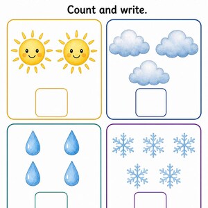 Weather Watch Window | Weather Worksheets | Printable PDF | Digital Download image 5
