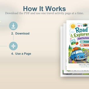 Road Trip Explorer Pages | Road Trip Activities for Kids | Printable PDF | Digital Download image 8