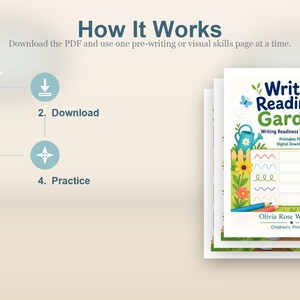 Writing Readiness Garden | Writing Readiness Worksheets | Printable PDF | Digital Download image 8