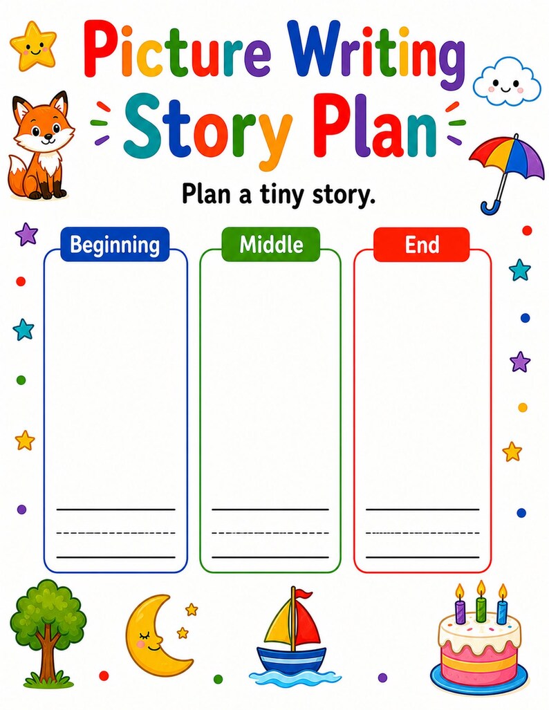 Picture Writing Workshop | Picture Writing Prompts | Printable PDF | Digital Download image 7