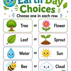Earth Day Helper Activity Pages | Earth Day Activity Sheets | Printable PDF | Digital Download image 6