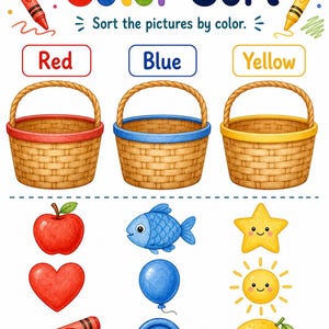 Crayon Color Crew | Color Worksheets | Printable PDF | Digital Download image 5