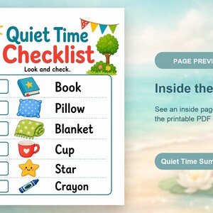 Cosy Quiet Time-pagina's | Zomerpagina's stille tijd | Afdrukbare pdf | Digitale download afbeelding 10