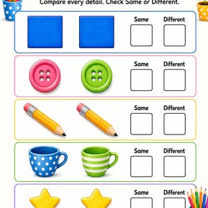 Attribute Sort Studio | Attribute Sorting Worksheets | Printable PDF | Digital Download image 5