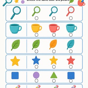 Visual Perception Lab | Visual Perception Worksheets | Printable PDF | Digital Download image 3