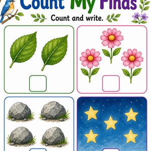 Little Nature Journal | Nature Journal for Kids | Printable PDF | Digital Download image 5