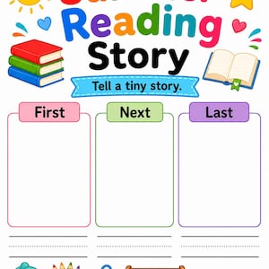 Pages du défi de lecture d'été | Journal de lecture d'été pour enfants | PDF imprimable | Téléchargement numérique image 7