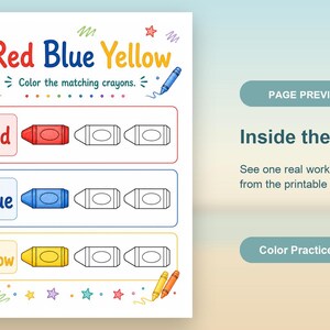Crayon Color Crew | Color Worksheets | Printable PDF | Digital Download image 10
