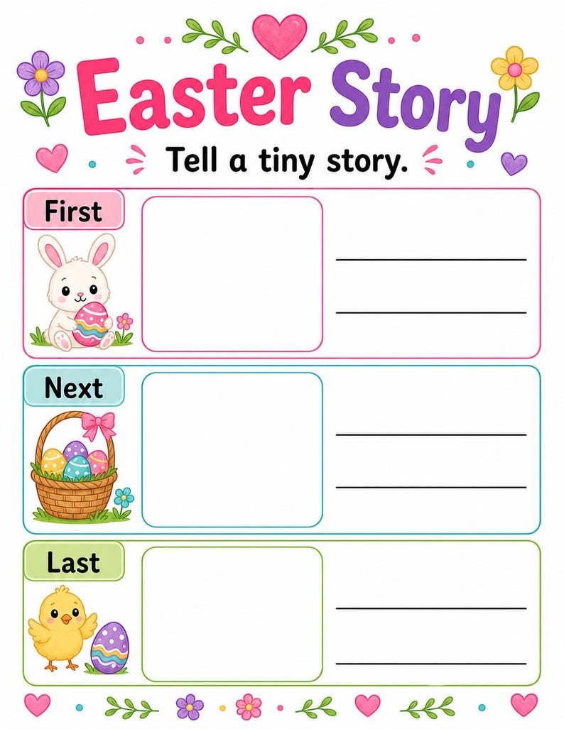 Bunny Frühlingsaktivitätsseiten | Ostern Aktivität Blätter | Druckbare PDF | Digitaler Download Bild 7