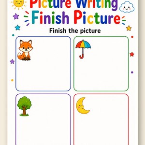 Picture Writing Workshop | Picture Writing Prompts | Printable PDF | Digital Download image 9