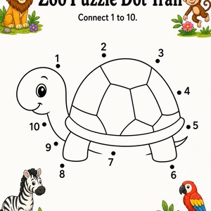 Look And Find Zoo Pages | I Spy Printable | Printable PDF | Digital Download image 5
