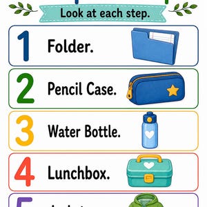 Backpack Ready | Backpack Checklist | Printable PDF | Digital Download image 3