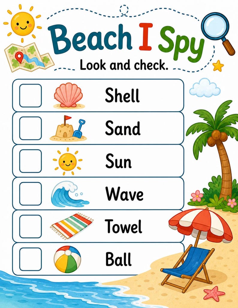 Travel I Spy Quest | Travel I Spy | Printable PDF | Digital Download image 5
