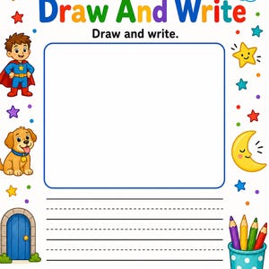 Páginas para crear tiras cómicas / Plantilla de tira cómica / PDF imprimible / Descarga digital imagen 5