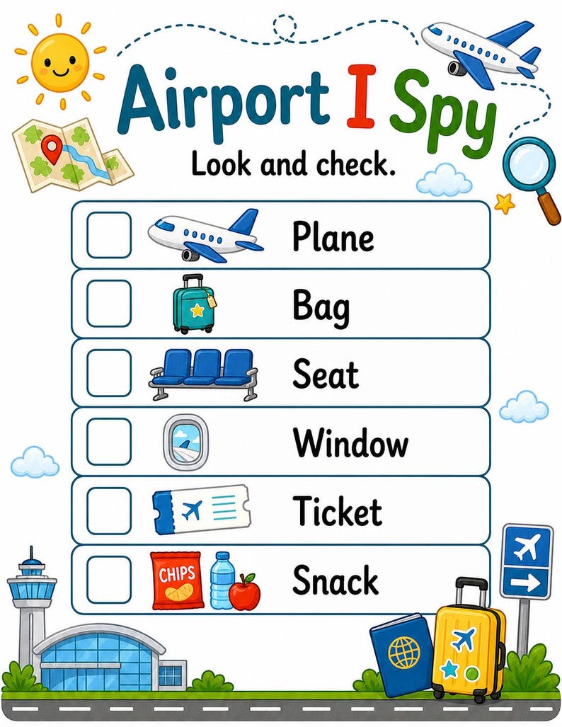 Travel I Spy Quest | Travel I Spy | Printable PDF | Digital Download image 4