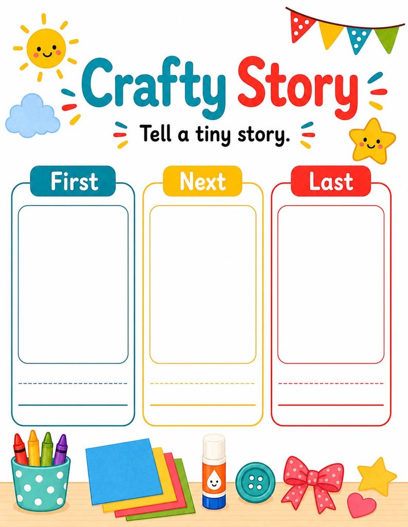 Crafty Sunshine Seiten | Crafty Nachmittag Aktivität Seiten | Druckbare PDF | Digitaler Download Bild 7