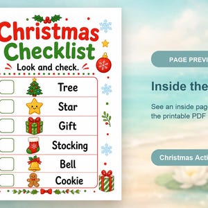 Cozy Christmas Activity Pages | Christmas Activity Sheets | Printable PDF | Digital Download image 10