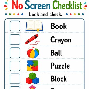 No Screen Summer Fun Pages | No Screen Summer Activities | Printable PDF | Digital Download image 4