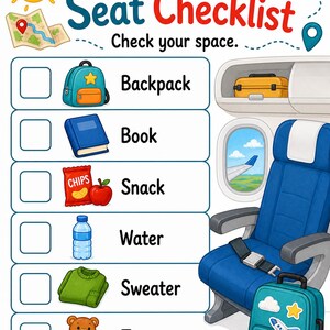 Sky Trip Activity Pages | Airplane Activities for Kids | Printable PDF | Digital Download image 4