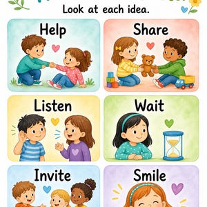 Kind Words Garden | Kindness Worksheets for Kids | Printable PDF | Digital Download image 3