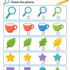 Visual Perception Lab | Visual Perception Worksheets | Printable PDF | Digital Download image 6