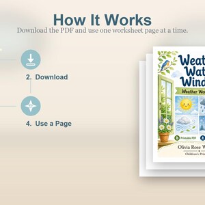 Weather Watch Window | Weather Worksheets | Printable PDF | Digital Download image 8