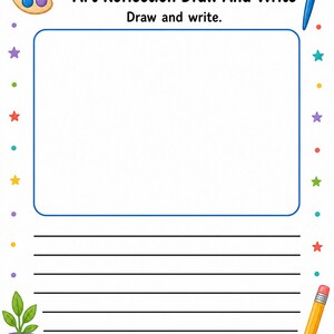 Art Reflection Pages | Art Journal Prompts | Printable PDF | Digital Download image 5