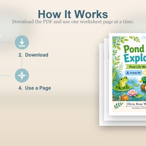 Pond Life Explorer | Pond Life Worksheets | Printable PDF | Digital Download image 8