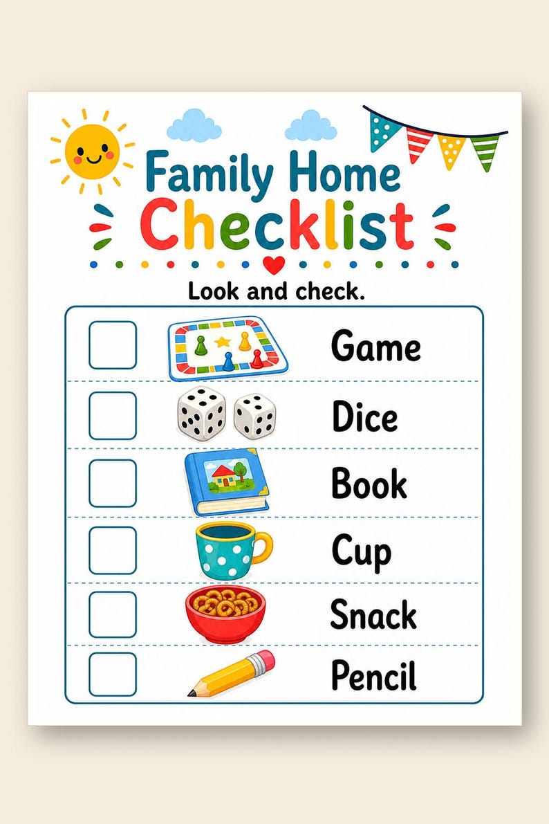 Family Home Summer Pages | Family Summer Activities at Home | Printable PDF | Digital Download image 9