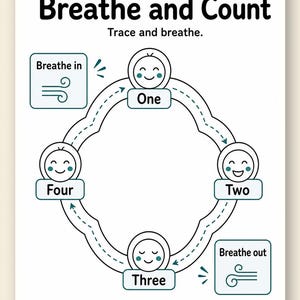 Gentle Calm Down Pages | Calm Down Worksheets | Printable PDF | Digital Download image 9