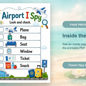 Travel I Spy Quest | Travel I Spy | Printable PDF | Digital Download image 10