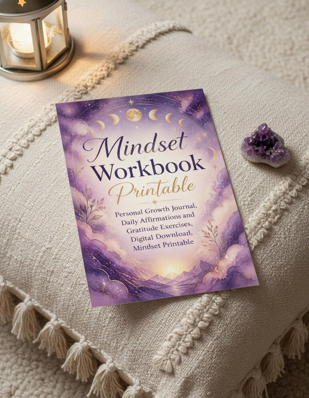 Mindset Workbook Printable, Personal Growth Journal, Affirmations ...