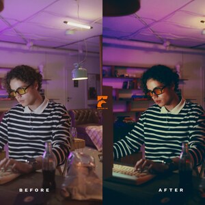 100 Filmic LUTs for Video Editing | Cinematic Film Looks, Moody Tones, Kodak & Fujifilm Look | Cube Files for DaVinci, Premiere, CapCut afbeelding 8