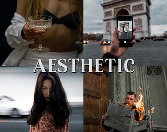 Noir Lightroom Presets | Cinematic Style, Moody Dark Film Authentic Edits | Mobile & Desktop