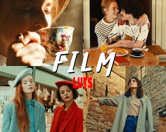 Film LUTs for Video Editing | Vintage & Cinematic Film Looks | DaVinci, Premiere, BlackMagic, CapCut
