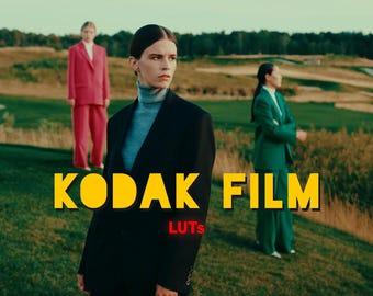 Kodak Film Emulation LUTs for Video Editing | Kodak Colors, Vintage Tones, Film Look | Cube Files for DaVinci, Premiere, FinalCut, CapCut
