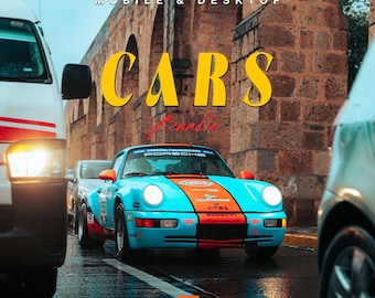 500 Car Photography Lightroom Presets Bundle | Automotive Presets, Moody, Vibrant, Cinematic | Mobile & Desktop | Luxury Car, Racing, Street