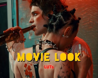 Cinematic Movie LUTs | Hollywood Color Grading, Hollywood Style, Moody Tones | .CUBE Files | DaVinci, Premiere, CapCut, FCPX | Aesthetic