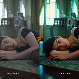 100 Filmic LUTs for Video Editing | Cinematic Film Looks, Moody Tones, Kodak & Fujifilm Look | Cube Files for DaVinci, Premiere, CapCut afbeelding 4