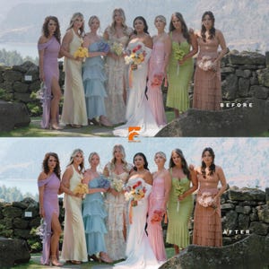 70 Wedding LUTs for Video Editing V.1 | Cinematic, Romantic, Natural and Soft Tones | DaVinci, Premiere, Final Cut Pro, CapCut imagem 6