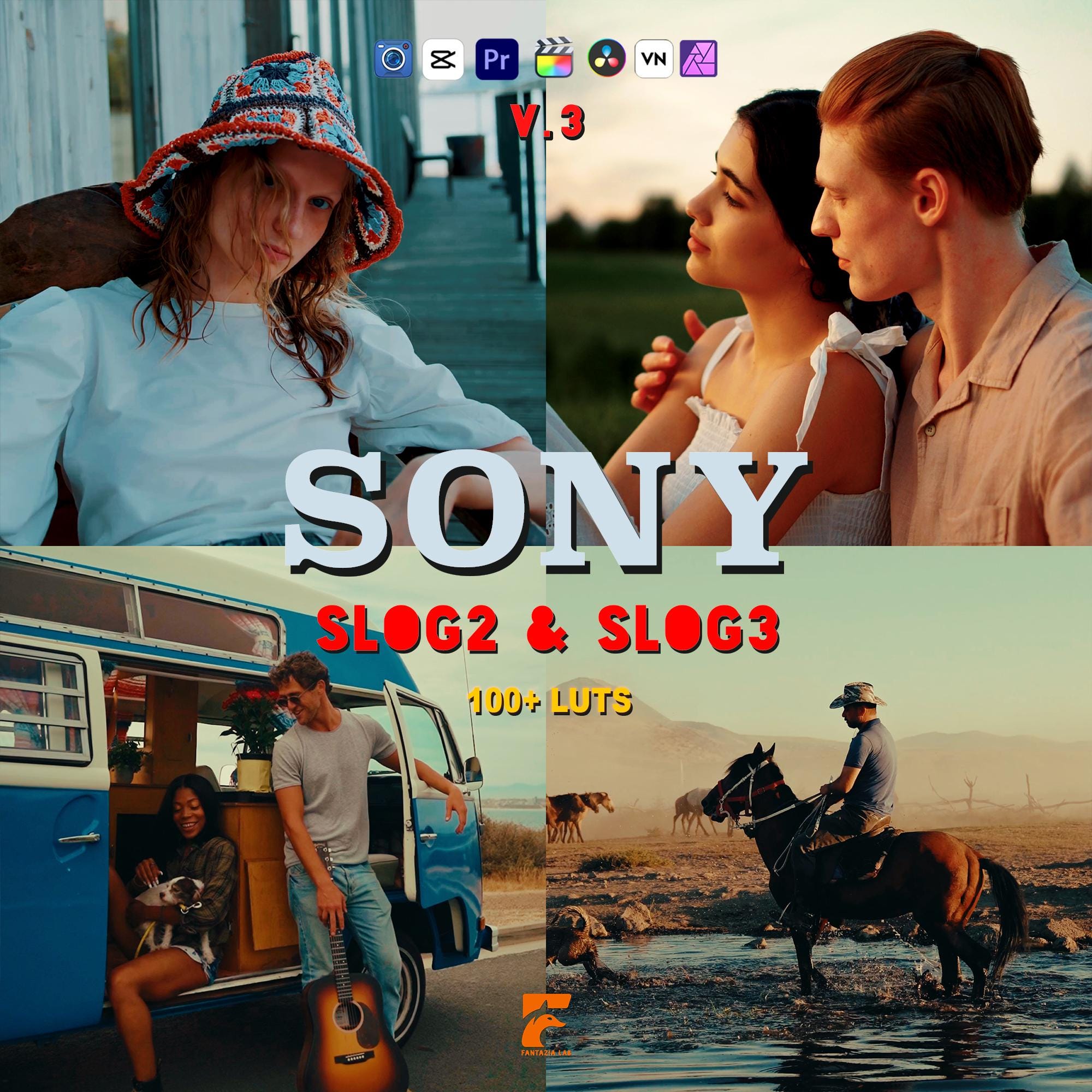 Sony Slog 3 Example Cinematic Sony S-log Luts Bundle V.3 | 100+ Professional Color Grading ...