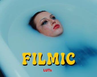 Filmic LUTs for Video Editing | Cinematic Film Looks, Moody Tones, Kodak & Fujifilm Style | .CUBE Files | DaVinci, Premiere, CapCut, FCPX