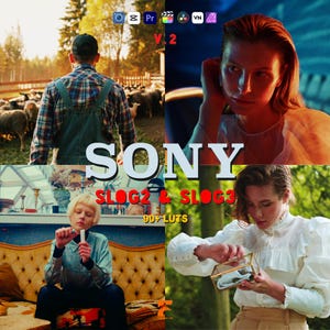 Cinematic Sony S-Log LUTs Bundle V.2 | 90+ Professional Color Grading LUTs for Sony | S-Log2 & S-Log3 LUTs | Filmmakers and YouTubers