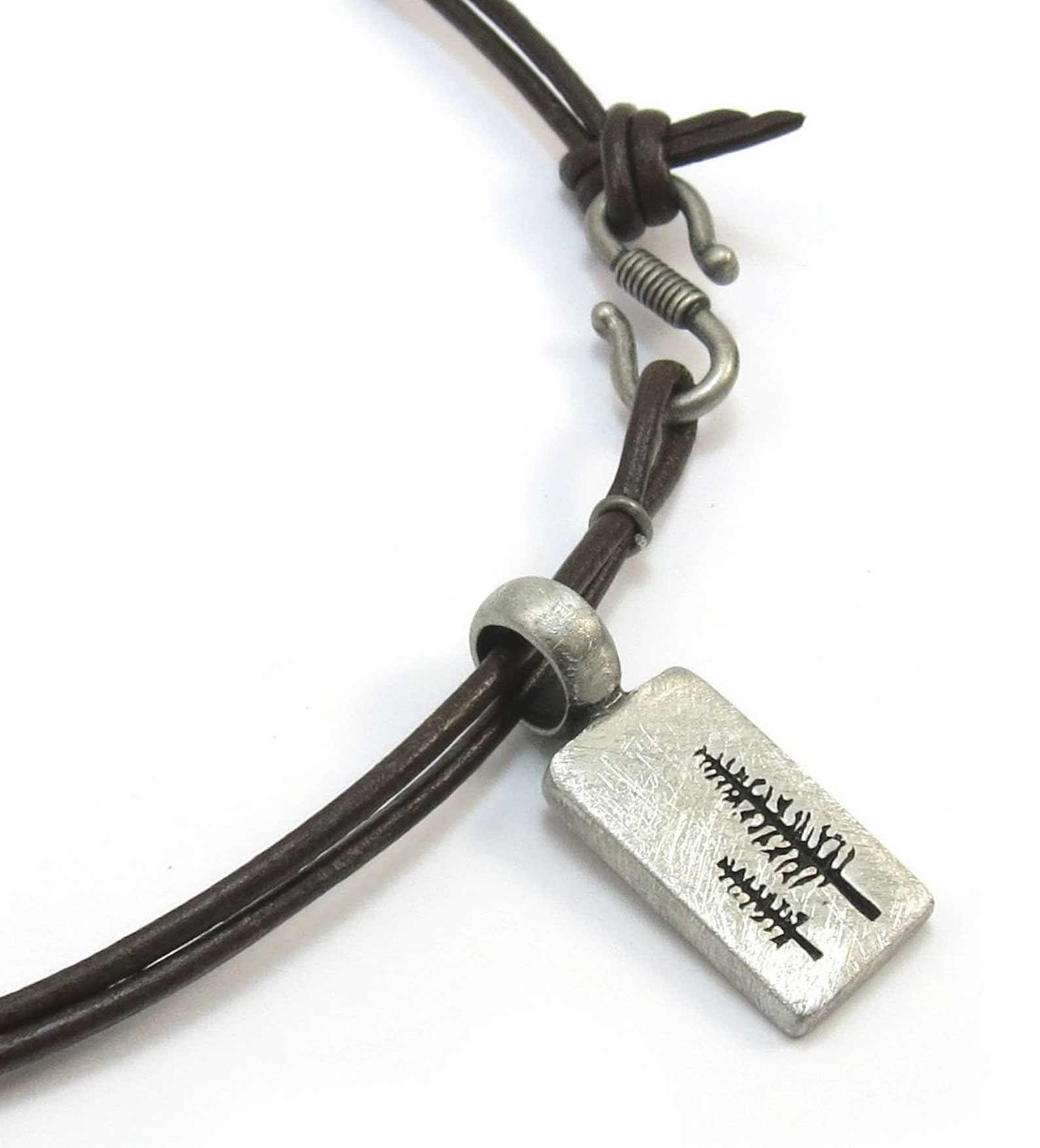 Nature Jewelry Pine Tree Necklace Modern Silver Tree Pendant Etsy