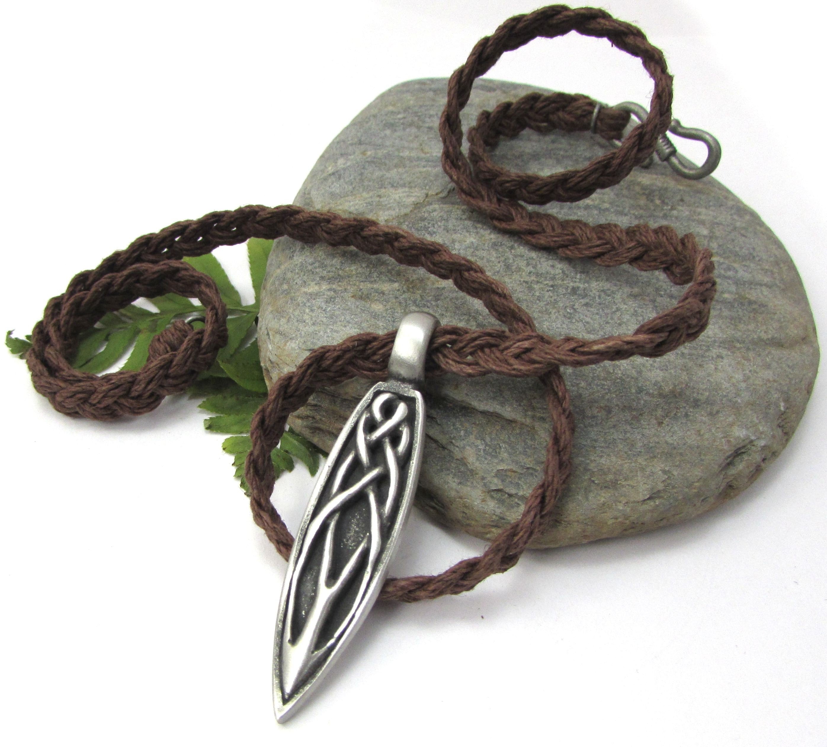 Celtic Knot Rope Necklace