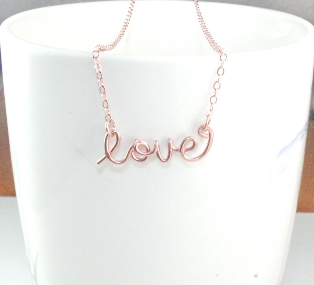 Zoé Rumeau Love Wire Word - Gold