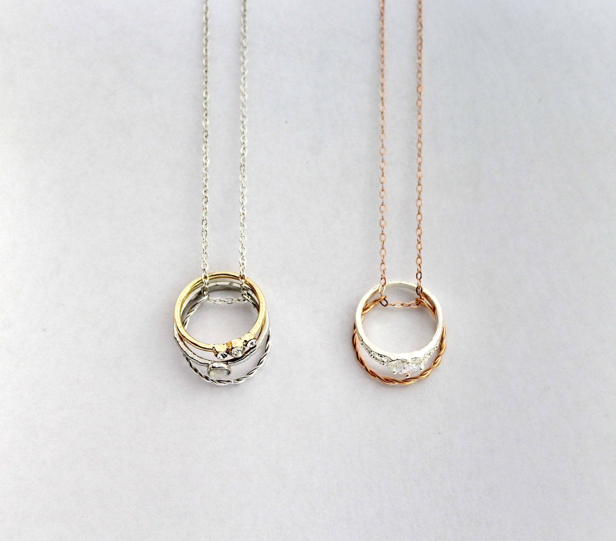 Ring Holder Necklace Ring Holder 
