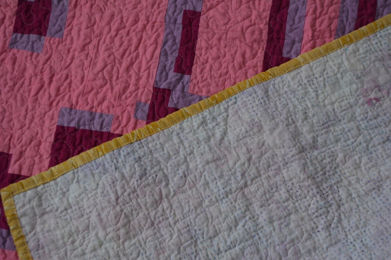 Modern Quilt Alf Quilt Crib Quilt Pixel Quilt Toddler Quilt
