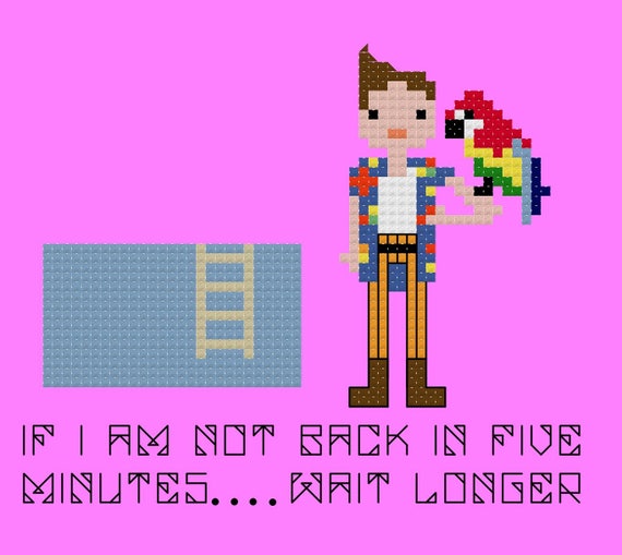 Jim Carrey Cross Stitch Ace Ventura Cross Stitch Pattern Modern Cross Stitch Pattern